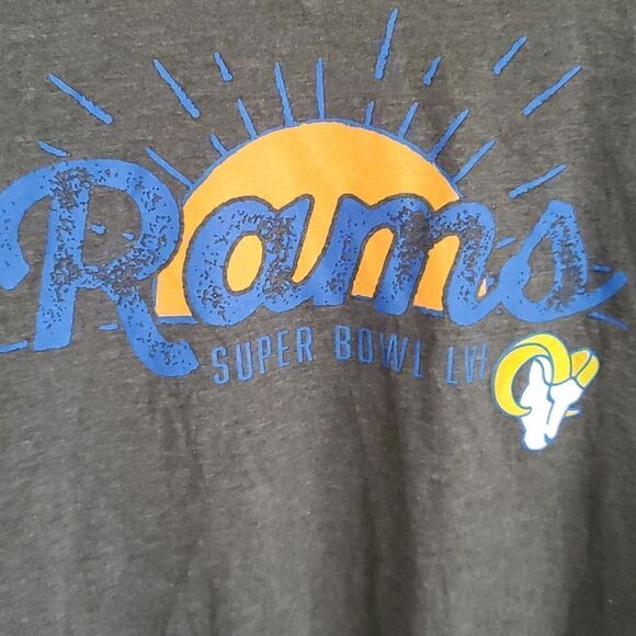 Los Angeles Rams Football Super Bowl LVI Women's Shirt NWT Size L - Picture 2 of 9